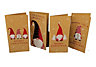 4 Gonk Christmas Money Wallets Recyclable Voucher Gift Card Wallets & Envelopes