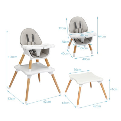 Baby high chair store 4 in 1