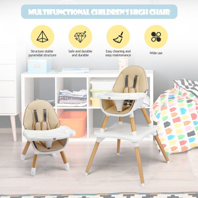 Baby high chair | Easy installation | Safe structure | Bellababy