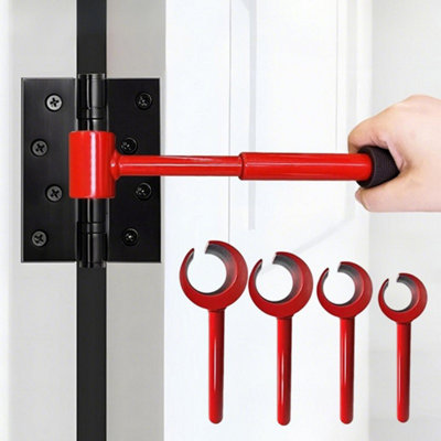 Clé Double Tête Pour Réglage De Charnière De Porte – Outil De Réparation, Acier Carbone