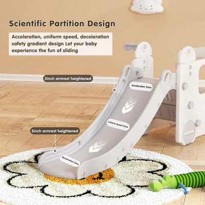 4 in 1 Home Multi Functional with Bus Kid Slide Set Play Set W 1960 x D 530 x H 750 mm - 5