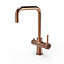 4-In-1 Hot Water Kitchen Tap With Tank & Filter, Copper Finish - SIA HWT4CU