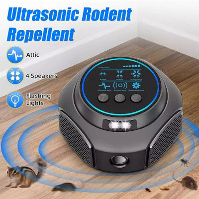 ouse Repellent, 4-in-1 ice Repellent 360° Ultrasonic ouse Repeller