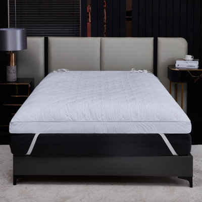 4 Inch Luxury Thick Heated Mattress Topper