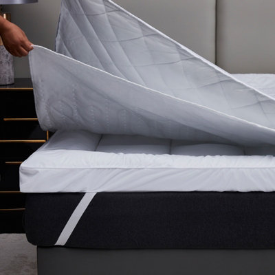 4 Inch Luxury Thick Heated Mattress Topper - 3