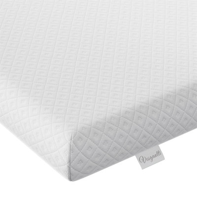 4 Inch Memory Foam Mattress Topper Gel & Bamboo Charcoal Infused Topper king
