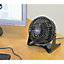 4 Inch Mini Composite Desk Fan - Single Speed Personal Cooler - 3-Pin UK Plug