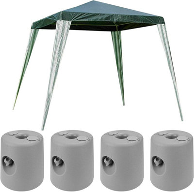 4 Large Gazebo Leg Weights Anchors - 8