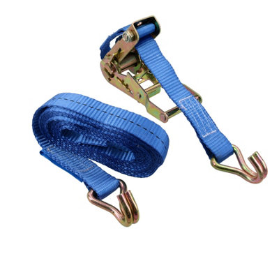 2x Ratchet Tie Down Straps – 5m X 25mm Heavy Duty For Truck & Trailer (Camo)