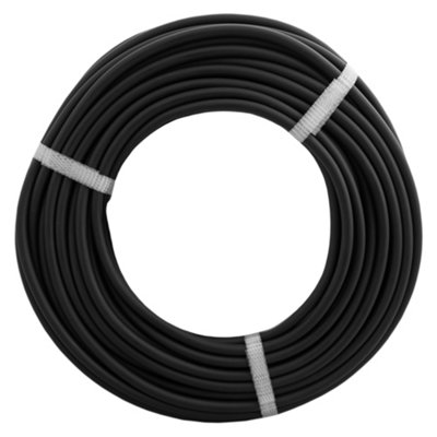 4 mm / 6 mm Black Micro Irrigation 100m Hose Tube for Gardens ...