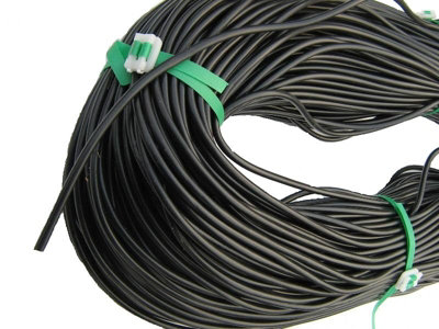 4 mm / 6 mm Black Micro Irrigation Hose Tube for Gardens, Greenhouses ...