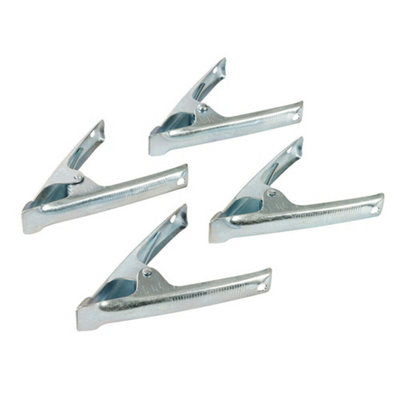 4 Pack 50mm Market Stall Spring Clips Tarpaulin Canvas Cover Table ...