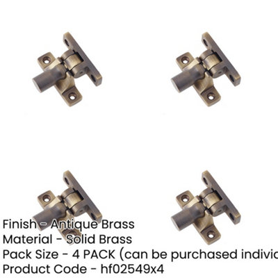4 PACK Antique Brass Fasteners Pattern 1 for Crafts and DIY Projects ...