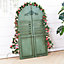 4 Pack Artificial Flower Fake Silk Peony Hanging Vine Garland Wedding Arch Door Decor 2.5M