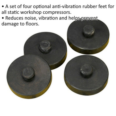 Economical Heavy Duty Anti Vibration Rubber Pads For Industrial Machines 409