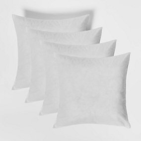 4 Pack Cushion Inserts Filler Hollowfibre Inner Pads