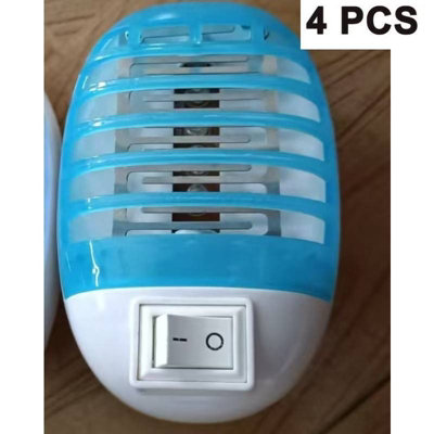 4-Pack Electric Fly Killers, Mosquito, Insect Traps w/ UV, Indoor Fly ...