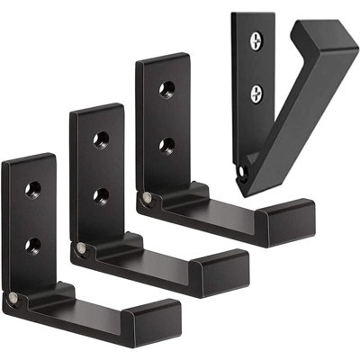 Pack Foldable Wall Hooks Invisible Coat Hooks Aluminum Wall