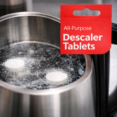 Household Products 100% kalkverwijdering ketel ontkalker - 2 drop-in zakjes in 1 verpakking