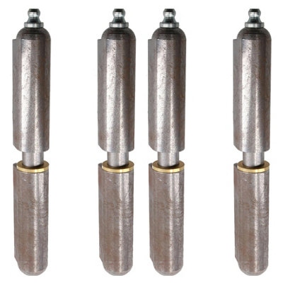 4 PACK Lift Off Bullet Hinge with Grease Nipple Weld On 18x135mm Door