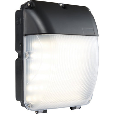 4 PACK Outdoor IP65 Bulkhead Wall Light - 30W Cool White LED - Weatherproof