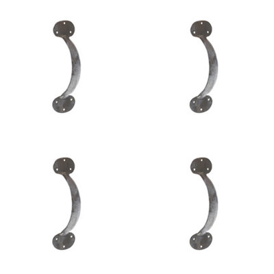 4 PACK Premium Beeswax Cabinet Handle - 165x50mm Handcrafted Design - Kitchen Drawer Pull Handle
