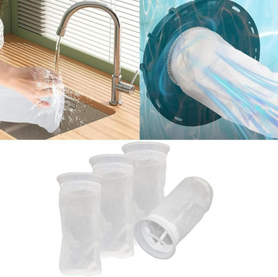 IBC Regenwasser-Filtersack – Nadelfilz Polyester 100 µm, Mit Kragen, Wiederverwendbar – Für Algen & Wasseraufbereitung