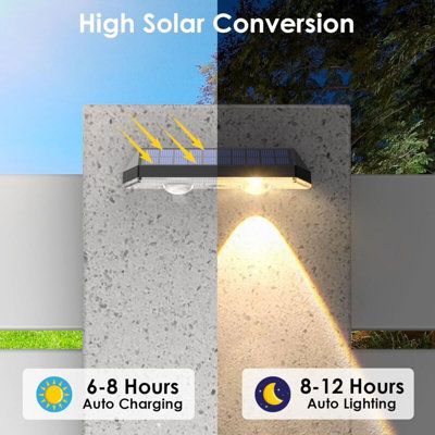 Solar Lights Outdoor Led Pillar Solar Powered Pillar Lights Durable
