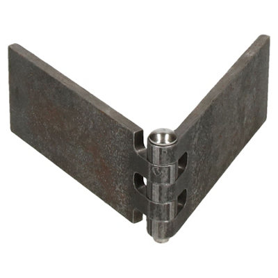 4 Pack Solid Drawn Steel Butt Hinge Extra Heavy Duty Industrial 50x240mm