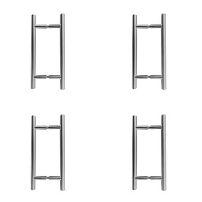 4 PACK Stainless Steel 25mm Pull Handle for B2B - Durable Satin Finish for Modern Spaces - Door Handle