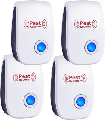 4-Pack Ultrasonic Pest Repeller, Electronic Mouse Repellent Plug-in ...