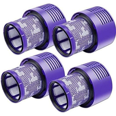 4 Pack V10 Filters for Dyson Vacuum Cleaner V10 SV12 Vacuum