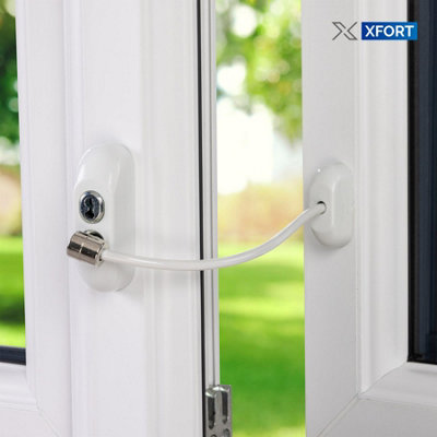 4-Pack Window Restrictor Locks – Stainless Steel 65° Opening Limiter With Screws, Left & Right Handed For Child & Pet Safety