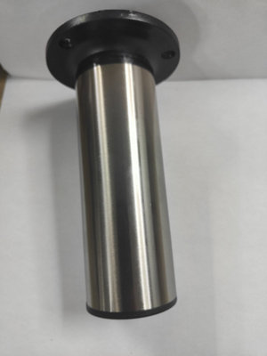 4 PACK WTC Decorative Furniture / Cabinet Legs BRUSHED NICKEL Adjustable 150mm - 170mm