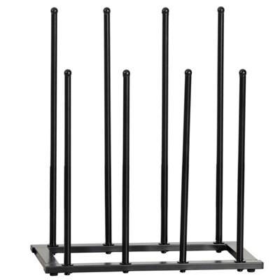 4 Pair Boot & Welly Storage Rack in Black - 3