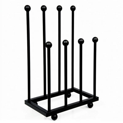 4 Pair Wellington Boot Rack Shoe Storage Stand Wellie Holder