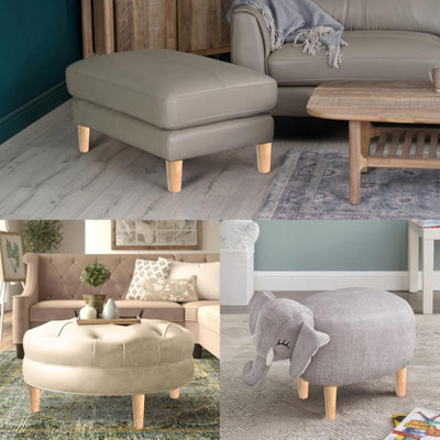 CarpNettore 4 Pieces Wooden Furniture Legs Replace Parts Modern Furniture Feet Sofa Legs For