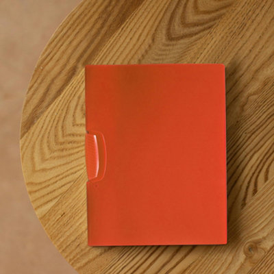 4 PCS A4 Report Folder Transparent with Clips Front Presentation ...