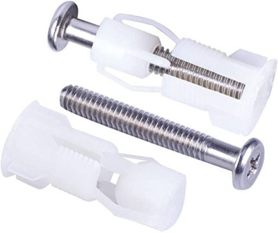 4 Pcs Toilet Seat Fittings and Fixtures,Toilet Lid Screws,Universal ...