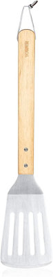 4 Piece BBQ Tools Set with Wood Handles - 3
