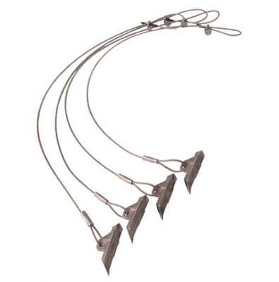 4 Piece Easy Hook Earth Anchor Kit DIY at B&Q