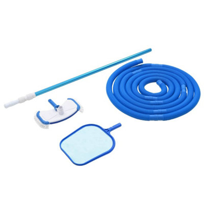 4 Piece Pool Care and Maintenance Equipment Set