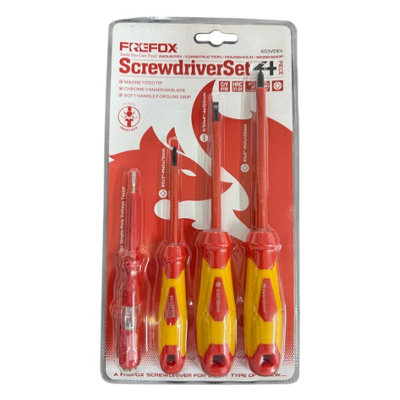 4-Piece Screwdriver Set / Basic Screwdriver Kit