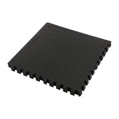 4 Pieces EVA Puzzle Rubber Tiles - Interlocking Soft Foam Floor Mats - Great Floor Protection - Made Of Eva Foam