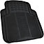 4 Pieces Universal Heavy Duty Rubber Car Mat Non-Slip Deep Dish For Cars SUV Truck and VAN, Water Proof Luxury Floor Mat Sets