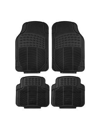 4 Pieces Universal Rubber Car Mat