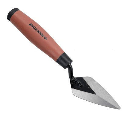 Masonry Trowel 7 Inch Goldblatt 7-Inch Pointing Trowel - Carbon Steel Blade With Hardwood Handle Goldblatt G01932 Pointing Trowel 7-inch Finish - View #2
