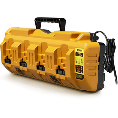 Chargeur rapide 4 ports TOUGHSYSTEM DEWALT DCB104-QW XR 12V / 18V / 54V