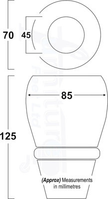 4 REPLACEMENT FURNITURE BUN FEET RAW UNFINISHED TURNED WOODEN LEGS 125mm HIGH M8 PKC342
