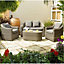 4 Seater Deluxe Bunbury Sofa Garden Set